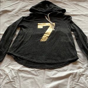 Black #7 AE Light Sweatshirt
